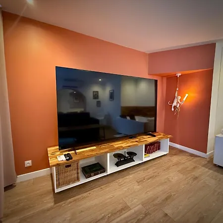 P01 Grand Proche Gare Cinema Jacuzzi Rdc Sur Cour Privative נאנסי