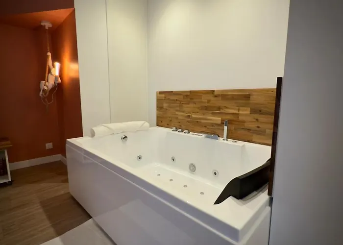 P01 Grand Proche Gare Cinema Jacuzzi Rdc Sur Cour Privative נאנסי